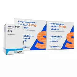 Маркумар (Фенпрокумон) 3мг таблетки 100шт фото