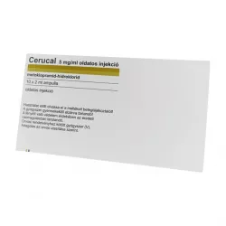 Церукал уколы раствор для инъекций (ампулы) 5 мг/мл 2 мл №10 фото